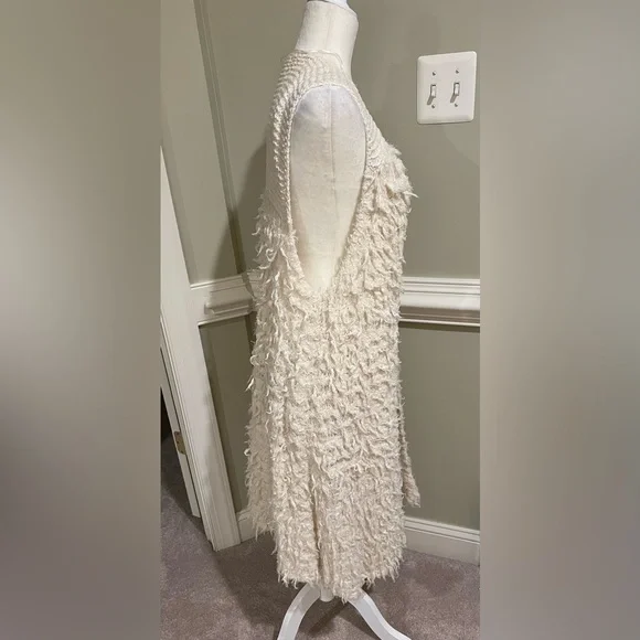 Free People Cream Textured Vest - Picture 4 of 6